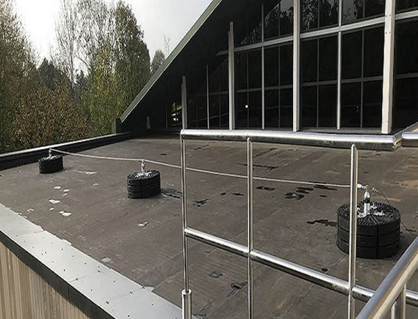 Mobile Man Anchors for temporary work at height protection